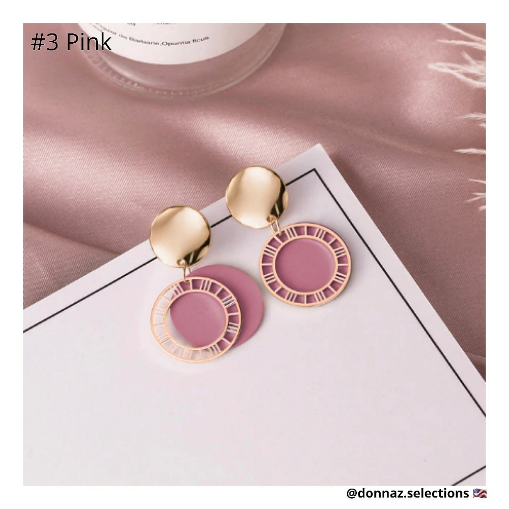 Earring #3 Pink
